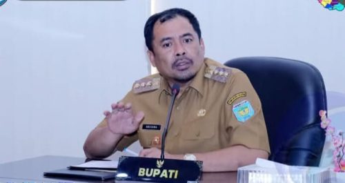 Memulai Bertugas Bupati OKU Selatan Abusama,SH. Apel Bersama OPD dan Jajaran