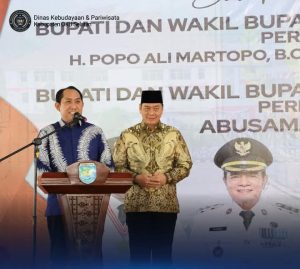 Bupati Popo Ali dan Wakil Bupati Shoelihien Abuasir serahkan Jabatan ke Bupati Abusama, SH dan Wakil Bupati H. Misnadi