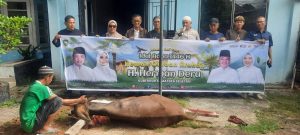 PWI Sumsel Potong Hewan Kurban Sapi Idul Adha 1446 H