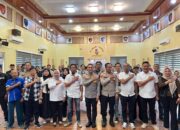 Ngopi Bareng Insan Pers. Kapolres OKU Selatan Tegaskan Media Sebagai Sahabat dan Mitra Polri 