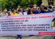 Aksi Massa Geruduk Kejari OKU Selatan Desak Segera Tetapkan Kades Sukarami Jadi Tersangka