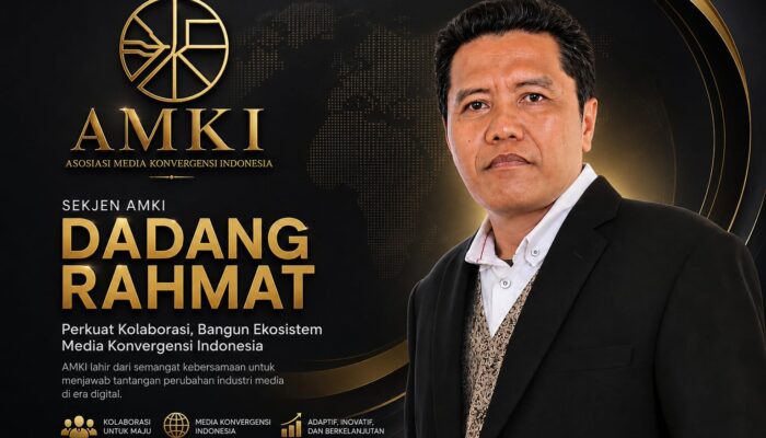 Jelang Setahun Berdiri, Sekjen AMKI Dadang Rahmat Beberkan Sejarah Lahirnya Organisasi Media Konvergensi Indonesia