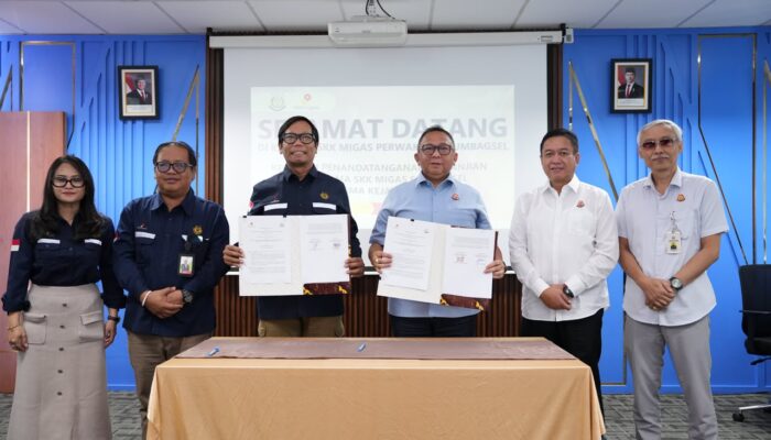 *Menjaga Operasional Hulu Migas berjalan tak bertentangan dengan koridor hukum, SKK Migas Sumbagsel Teken PKS bersama Kejati Sumsel*