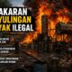 Penyulingan Minyak Ilegal Meledak di Keban, Komitmen Polres Muba Dipertanyakan