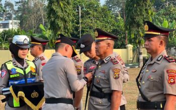 5 Pejabat di Jajaran Polres OKU Selatan di Sertijab. Ini Pejabatnya yang Berganti