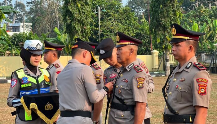 5 Pejabat di Jajaran Polres OKU Selatan di Sertijab. Ini Pejabatnya yang Berganti