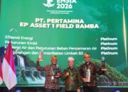 Tumbuh Bersama Masyarakat dan Lingkungan, Pertamina EP Ramba Raih Penghargaan Platinum IRBA dan ENSIA 2026